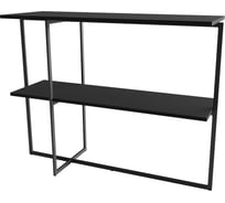 Консольный стол с металлическим подстольем GENGLASS DVALIS GGK-01-2-2