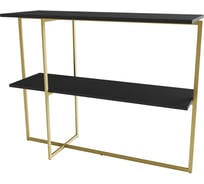 Консольный стол с металлическим подстольем GENGLASS DVALIS GGK-01-1-2