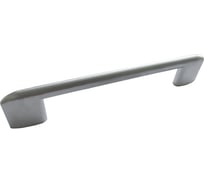 Ручка-скоба мебельная 8653 128мм сплав ЦАМ, хром матовый Trodos 303709