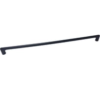 Ручка-скоба мебельная 8018 448 сплав ЦАМ, черный матовый Trodos 303621