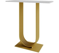 Стол консольный с металлическим подстольем GENGLASS ARFEO GGK-02-1-3-80