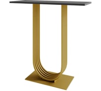 Стол консольный с металлическим подстольем GENGLASS ARFEO GGK-02-1-2-80