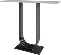 Стол консольный с металлическим подстольем GENGLASS ARFEO GGK-02-2-3-100