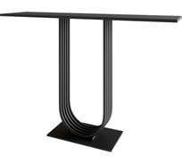 Стол консольный с металлическим подстольем GENGLASS ARFEO GGK-02-2-2-120
