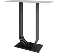 Стол консольный с металлическим подстольем GENGLASS ARFEO GGK-02-2-3-80