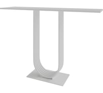 Стол консольный с металлическим подстольем GENGLASS ARFEO GGK-02-3-3-120