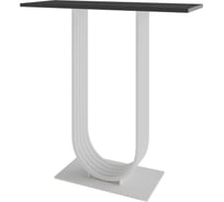 Стол консольный с металлическим подстольем GENGLASS ARFEO GGK-02-3-2-80