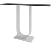 Стол консольный с металлическим подстольем GENGLASS ARFEO GGK-02-3-2-120