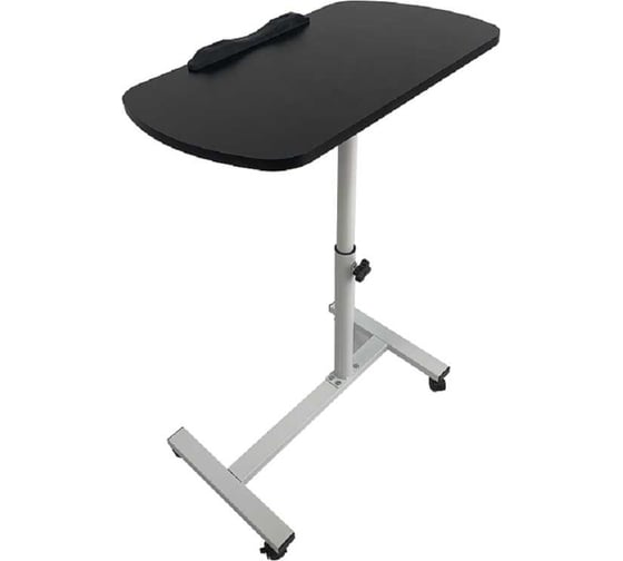 Стол для ноутбука Oqqi трансформер на колесиках черный 54.5х32х88 table-transf-bl
