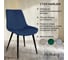 Стул Ridberg HARLEM синий 2 шт BOX 1211908 12