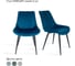 Стул Ridberg HARLEM синий 2 шт BOX 1211908 1