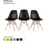 Комплект стульев Ridberg DSW EAMES черный 3 шт 1212680 13