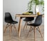 Комплект стульев Ridberg DSW EAMES черный 3 шт 1212680 6
