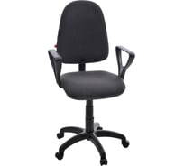 Кресло Фабрикант Престиж Лайт ткань, Мебельная, ТК-2 (темно-серый), г/п 140, О, PL 600, гольф, ролик ст. 4610097306457