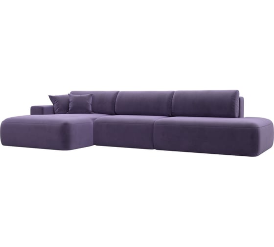 Диван угловой Лига диванов Лига-036 НПБ Модерн Лонг левый угол 121430L 1