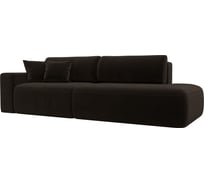 Диван прямой Лига диванов Лига-036 НПБ Модерн подлокотник слева 121332L