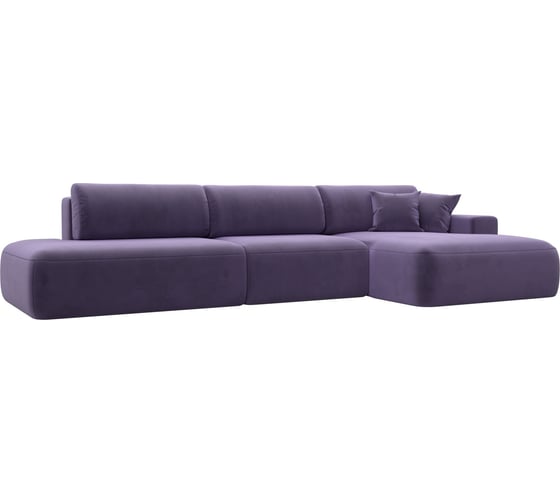 Диван угловой Лига диванов Лига-036 НПБ Модерн Лонг правый угол 121430 1