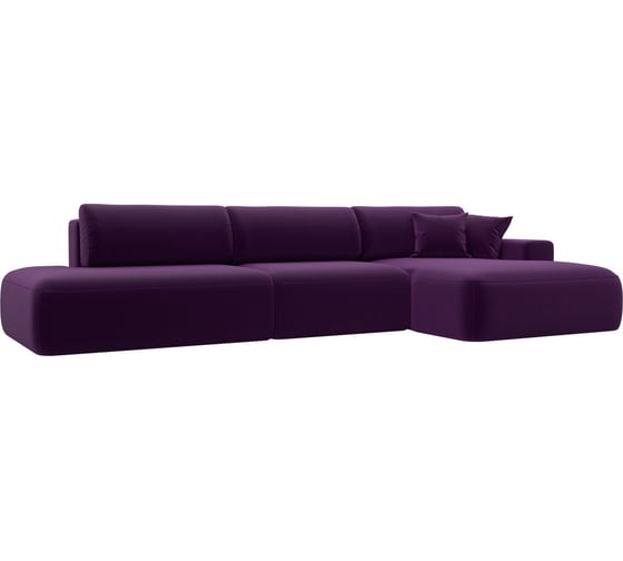 Диван угловой Лига диванов Лига-036 НПБ Модерн Лонг правый угол 121418 1