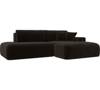 Диван угловой Лига диванов Лига-036 НПБ Модерн правый угол 121400