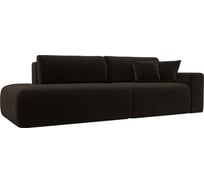 Диван прямой Лига диванов Лига-036 НПБ Модерн подлокотник справа 121332