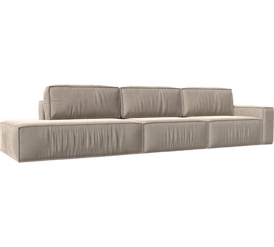 Диван прямой Лига диванов Прага Модерн Лонг подлокотник справа 121754 1