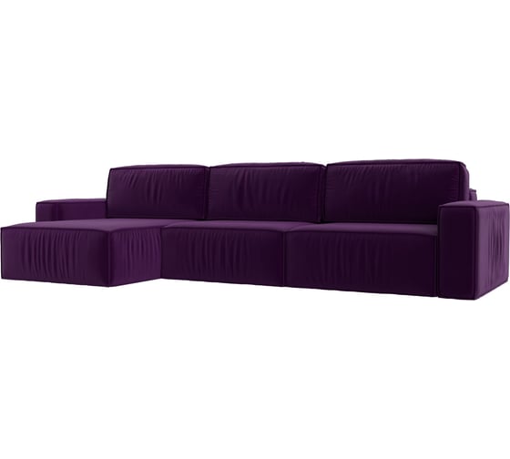 Угловой диван Лига диванов Прага Классик лонг левый угол 121075L 1