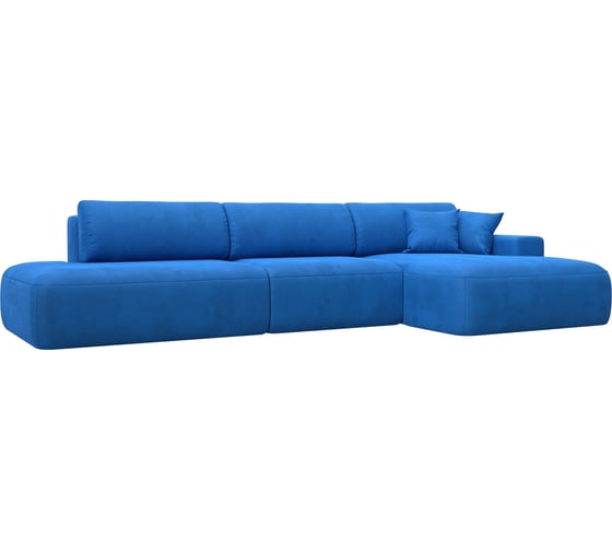 Диван угловой Лига диванов Лига-036 НПБ Модерн Лонг правый угол 121426 1