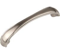 Ручка-скоба мебельная ZY-697 128мм сплав ЦАМ 58гр, хром/никель Trodos 303276