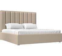 Интерьерная кровать Лига диванов Афродита 180 экокожа бежевый 120598