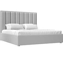 Интерьерная кровать Лига диванов Афродита 200 экокожа белый 120625