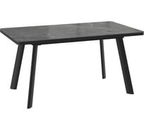 Стол mebwill Прайм 160 STONE BLACK ST CER/ЧЕРНЫЙ 101934