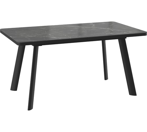 Стол mebwill Прайм 160 STONE BLACK ST CER/ЧЕРНЫЙ 101934