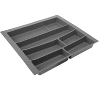 Лоток для столовых приборов Volpato Д490 Ш540, графит 32-76-NN60-GP