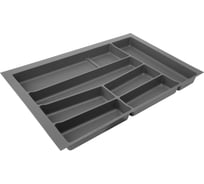 Лоток для столовых приборов Volpato Д490 Ш740, графит 32-76-NN80-GP