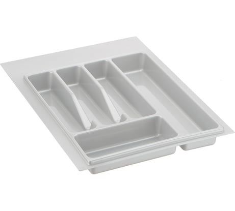 Лоток для столовых приборов Volpato Д490мм, Ш340мм, белый 32-72-N40-BI
