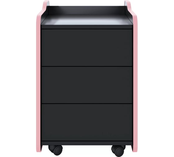 Тумба для игрового компьютерного стола VMMGAME CASE 40 BLACK PINK CS-1BKPK 1