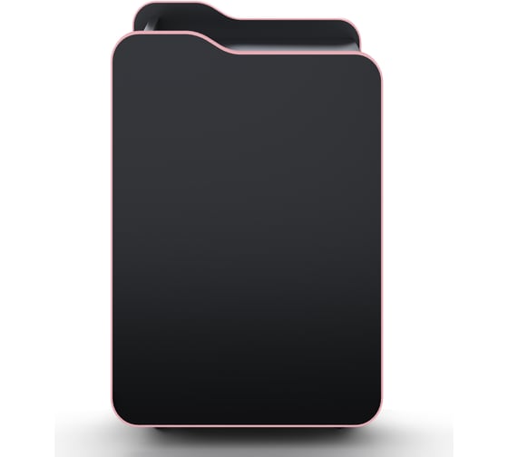 Тумба для игрового компьютерного стола VMMGAME CASE 40 BLACK PINK CS-1BKPK