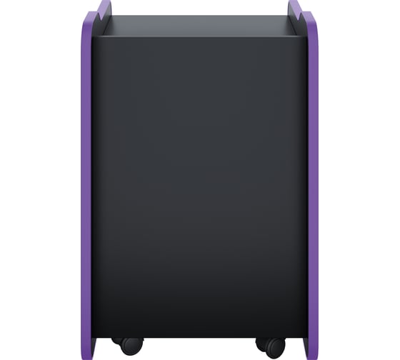 Тумба для игрового компьютерного стола VMMGAME CASE 40 BLACK PURPLE CS-1BKPU