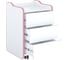 Тумба для игрового компьютерного стола VMMGAME CASE 40 WHITE PINK CS-1WEPK 2