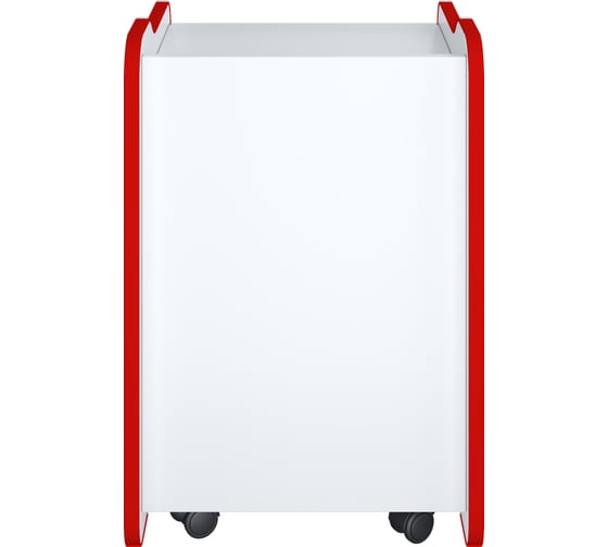 Тумба для игрового компьютерного стола VMMGAME CASE 40 WHITE RED CS-1WERD