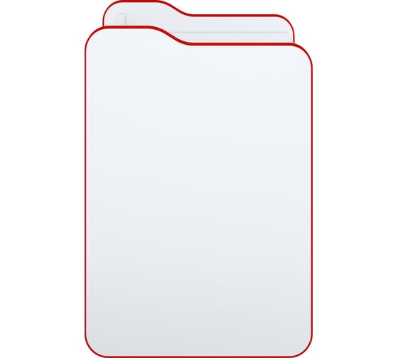 Тумба для игрового компьютерного стола VMMGAME CASE 40 WHITE RED CS-1WERD