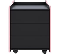 Тумба для игрового компьютерного стола VMMGAME CASE 50 BLACK PINK CS-2BKPK