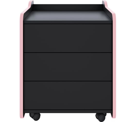 Тумба для игрового компьютерного стола VMMGAME CASE 50 BLACK PINK CS-2BKPK