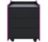 Тумба для игрового компьютерного стола VMMGAME CASE 50 BLACK PURPLE CS-2BKPU 1
