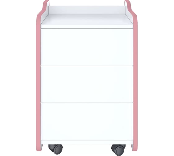 Тумба для игрового компьютерного стола VMMGAME CASE 50 WHITE PINK CS-2WEPK 1