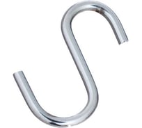 Одинарный S-образный крючок для рейлинга Element хром 2 шт 122700