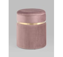 Пуф Стул Груп Миранда с ящиком, велюр розовый 19B352VA-8167-30