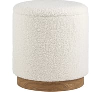 Пуф Стул Груп Долли L, с ящиком, тедди белый 21B810SB-1B-WZ2050-1