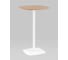 Стол барный Стул Груп Form 60 60 светлое дерево / белый T-005H natural / white 1