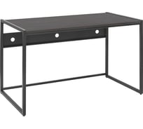 Стол письменный модульный Rimini, 1200x650x750, черный каркас, столешница ЛДСП Черный, GreenWeen GW-RIMINI-1200-B-LD-BLACK